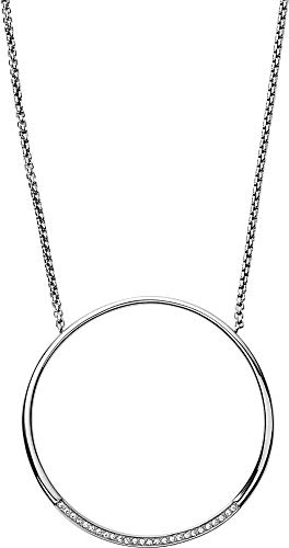 Preisvergleich Produktbild Skagen Damen-Ketten mit Anhänger & Anhänger Edelstahl Kristall SKJ1142040