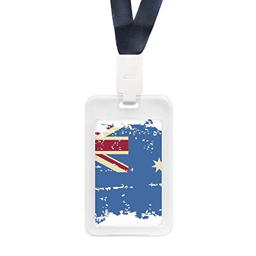 Étui carte d'identité transparent anti-rayures motif Australie