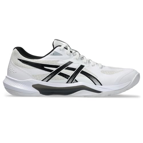 ASICS Men's Gel-Tactic 13 Volleyball Shoes, 8.5, White/Black - image 8