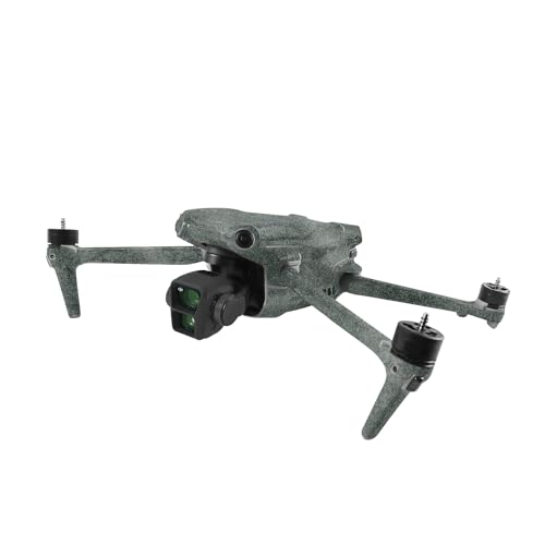 Image of MightySkins Glossy Glitter Skin Compatible with DJI Air 3 - Green Stone | Protective, Durable High-Gloss Glitter Finish | Easy to Apply