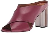 Estilo del tacón: grueso. Zapatos Franco Sarto A-Clara de tacón para mujer, Rojo (Vino), 37 EU
