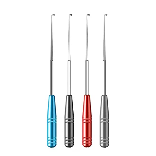4 Pack Fishing Hook Quick Removal Device, Angelhaken-Entferner-Werkzeuge, Angelhaken-Entfernungs-Werkzeug-Kit…