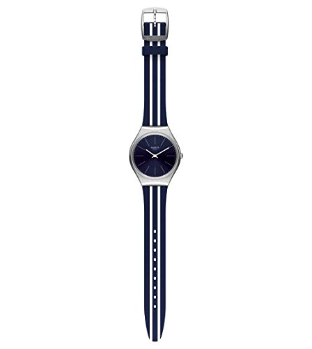 アナログ腕時計 SWATCH SKIN IRONY SKINBLUEIRON Men's Urethane Watch SYXS106 Swatch Skinblueiron : Buy Online at Best Price in KSA - Souq