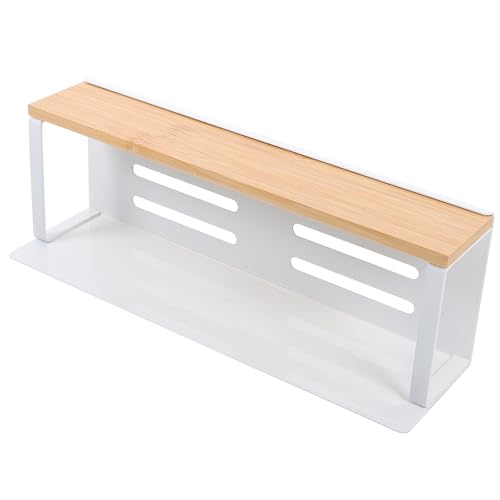 MAGICLULU Estante Magnético y Esquinas Redondeadas Hueco de Acero al Carbono Organizador Ventilado y Resistente para Especias para Cocina en Refrigerador