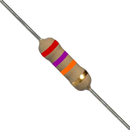 10Pz Resistenze 1/2W 0,5W 27 K Ohm 5% 1/1647