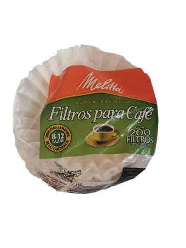Basket 200 ct Coffee Filters (White)