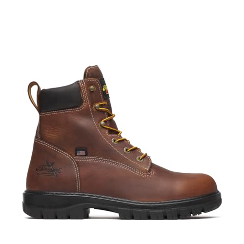 Thorogood Men's 6" Soft Toe - Genesis Series - Industrial and Construction Boot, Durable Leather, Slip-Resistant Nitrile Rubber Outsole2