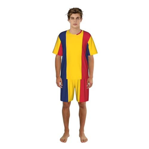Pyjama Tchad homme ensemble nuit élégant vêtement intérieur détente