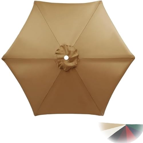 Zapasowy pokrowiec na dach parasola tarasowego, 6 żeber / 8 żeber, materiał parasola przeciwsłonecznego, duża część zamienna do parasola