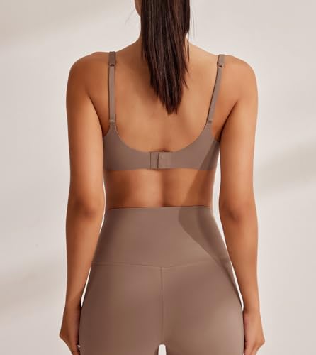 REORIA Women's Trendy Plunge Nipple Padded Comfortable Smoothing Supportive Underwire Push Up Bras4