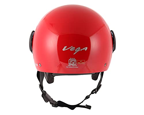Image of Vega Cliff Black Helmet-M & Tom Red Helmet-M