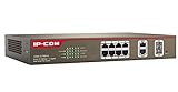 Ninguna IPCOM PoE Management Switch S3300-10-PWR-M 8-Ports FE Ports + 2 GE/SFP Combo Ports Management (S3300-10-PWR-M)