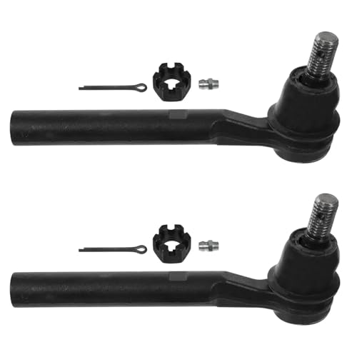 Image of Detroit Axle - 8pc Front End Kit for 2006 Hummer H3, 2 Upper Control Arms with Ball Joint Assembly 4 Outer Inner Tie Rod Ends 2 Sway Bar End Links Replacement