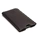 Dockem Executive Sleeve for iPhones 6.1 and 6.3 inch: Slightly Padded Premium Faux Leather w/Microfiber Lining: Slim Slip-on Case [Dark Brown]