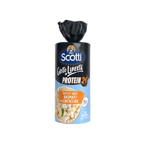 Riso Scotti Risette Snack Protein Gallette con Riso Basmati e