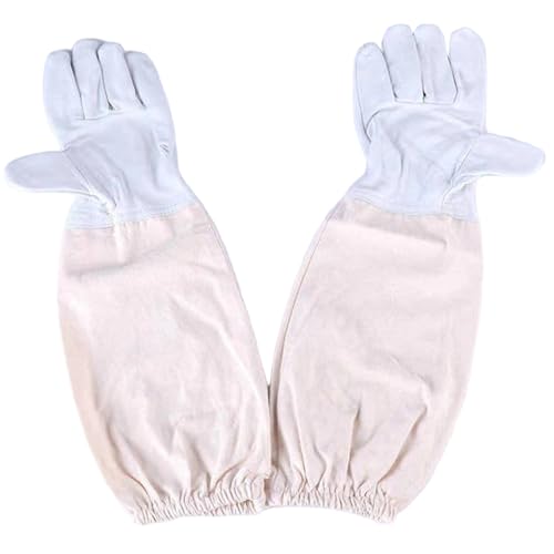 Guantes de apicultura para niños con puño elástico para experimentar colmenas