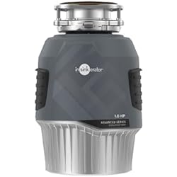 1 of InSinkErator EVOLUTION 1HP 1 HP, Advanced Series Continuous Feed Food Waste Garbage Disposal, Gray