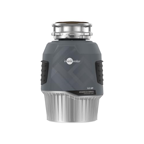 InSinkErator EVOLUTION 1HP 1 HP, Advanced Series Continuous Feed Food Waste Garbage Disposal, Gray by InSinkErator - Used condition - US$284.34