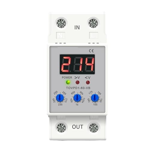 Protection Rail DIN 230V 40A pour sécuriser vos appareils de maison
