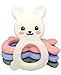 TARANTINO - Baby Beißring BUNNY Kühlend für Junge und Mädchen, BPA freier Silikon-Beissring in Hasen-Optik, Spielzeug zum zahnen. Babyspielzeug ab 0+ Monate