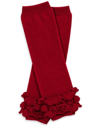 Image of juDanzy ruffled leg warmers for baby or toddler girls