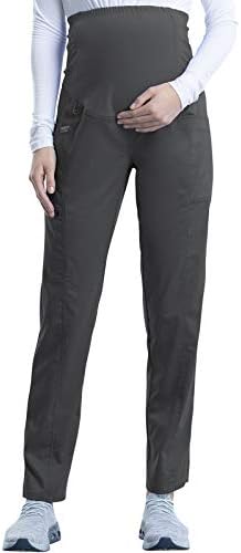 Cherokee Revolution Maternity Scrub Pants for Women Straight Leg ...