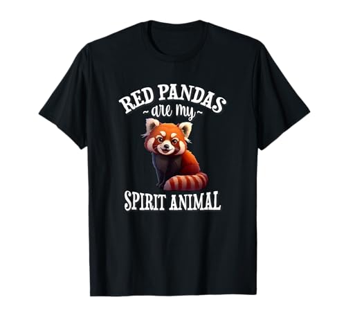 Cute Spirit Animal Red Panda Lover Camiseta