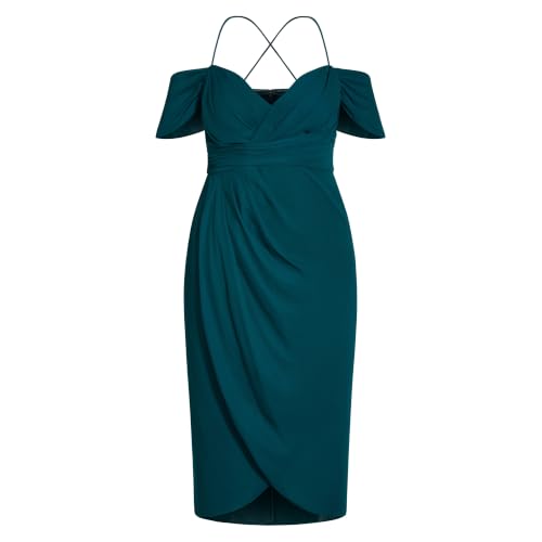 Image of City Chic Women's Plus Size Dress - Entwine Maxi
