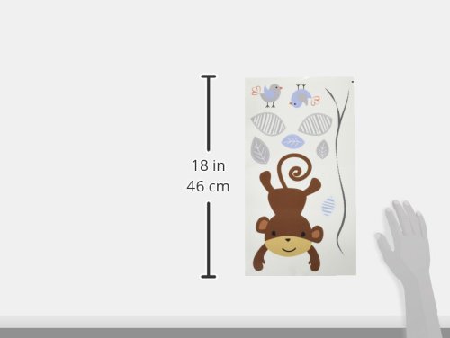Bedtime Originals Mod Monkey Wall Appliques