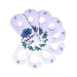 [Tamaño del producto]: El calibrador de frutas mide 10 cm x 4,5 cm (3,94 pulgadas x 1,77 pulgadas). Es compacto y fácil de usar, ideal para una medición rápida