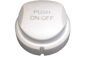 Jacuzzi On/Off Air Switch Button - White