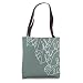 Pastel Green Monstera Leaf Botanical Tropical Plant Tote Bag