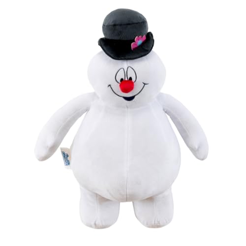 Image of Frosty The Snowman Holiday & Christmas Bedding Super Soft Plush Cuddle Pillow Buddy, (Officially Licensed Product) By Franco