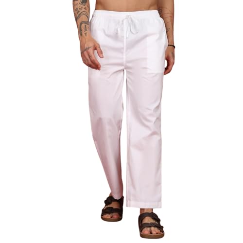 Image of Men's Cotton Linen Pajama