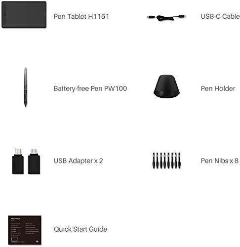 HUION H1161 Mesa Digitalizadoras Mesas Digitalizadoras