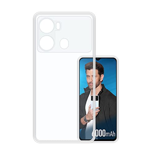 Image of Back Cover for ITEL P40 Back Cover | Slim Soft Back Case for ITEL P40 (Transparent)