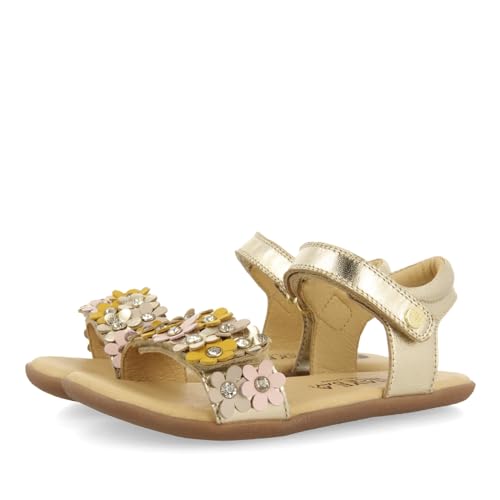 GIOSEPPO Girl's Sneaker Flat Ballet, Gold, 11 us Little Kid