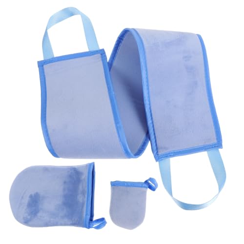 SHERCHPRY 1 Juego Aplicador de Autobronceador para Espalda con Guante y Dedos Práctico para Lociones para Hombres y Mujeres