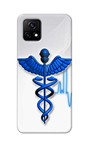 Image of Printed Hard Back Cover Case for Vivo Y52s | Vivo Y72 5G | Vivo Y31s 5G | Vivo Y52s t1 Back Cover (Medical Doctor) -1803