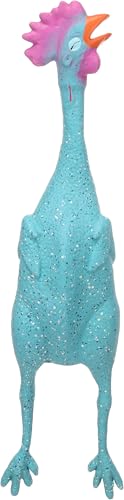 Flamingo Hundespielzeug – Freckles Huhn – Latex – mit Geräusch Größe L – 48,5 cm