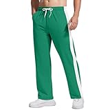 Fusion des styles : Se marie parfaitement avec des chaussures sportives et des hauts décontractés, ce pantalon ample est la pièce idéale pour relier le style sportif au style décontracté.