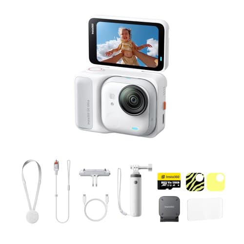 y񈤗pz Insta360 GO Ultra CtX^CLbg A[NeBbNzCg- |Pbg琢Eς yʁ|[^uAƓxAǂɂłt\AFlowStateu␳A200obe[A10[ghAT