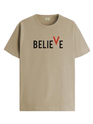 Image of ADRO Men Cotton Regular Printed Tshirt