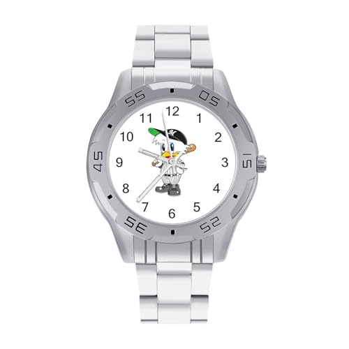 千葉ロッテマリーンズ 腕時計メンズ 高級腕時計 スポーツウオッチ 男性腕時計 クロノグラフ 錆びにくい スチール オシャレ 金属製 スチールバンド ウォッチ カジュアルスポーツデザイン ビジネス プレゼントのサムネイル