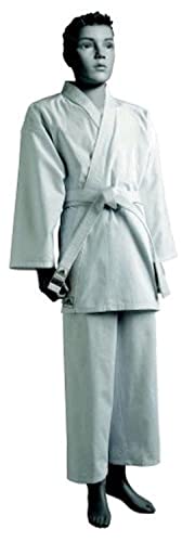 adidas Karateanzug K200E Kids Kinder Judo Anzug (inkl. Gürtel), Weiß, 150/160