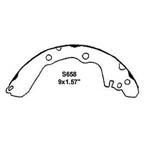 Wagner PAB658 Bonded Brake Shoe Set