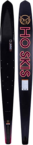 HO Carbon Omni Womens Slalom Waterskis Carbon/Pink 67in