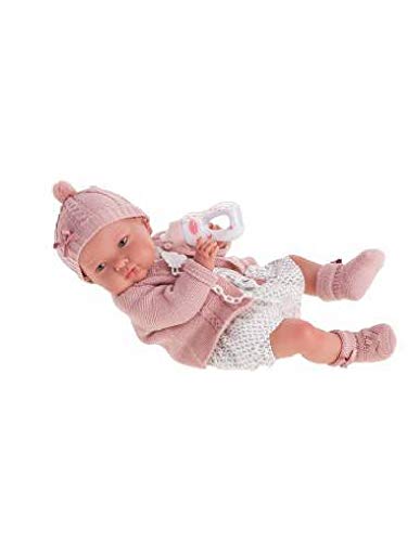Antonio Juan- Muñeca Mi Primer Reborn Alejandra con Biberon, 52cm (5938166)
