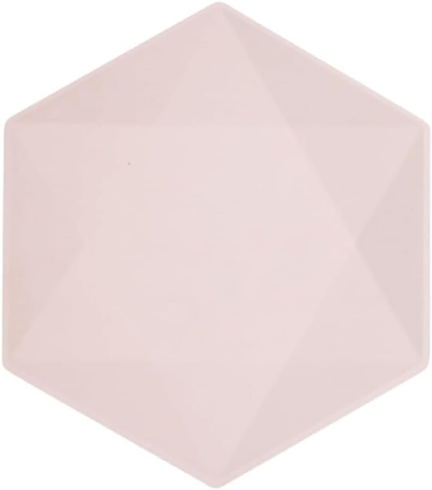 Amscan - Teller Vert Decor, 6 Stück, 26,1 x 22,6 cm, Partygeschirr aus schnell nachwachsenden Rohstoffen, für Geburtstage, Grillpartys, Jubiläen uvm.