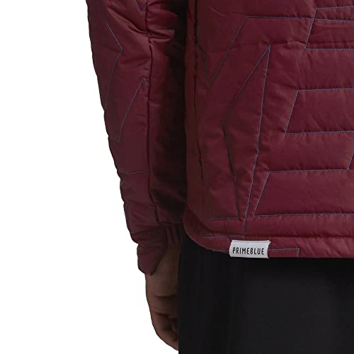 Adidas Men's Terrex Myshelter Primaloft Hooded Padded Jacket, Shadow Red3